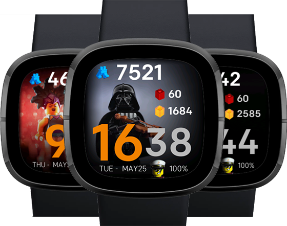 Star wars fitbit online watch face